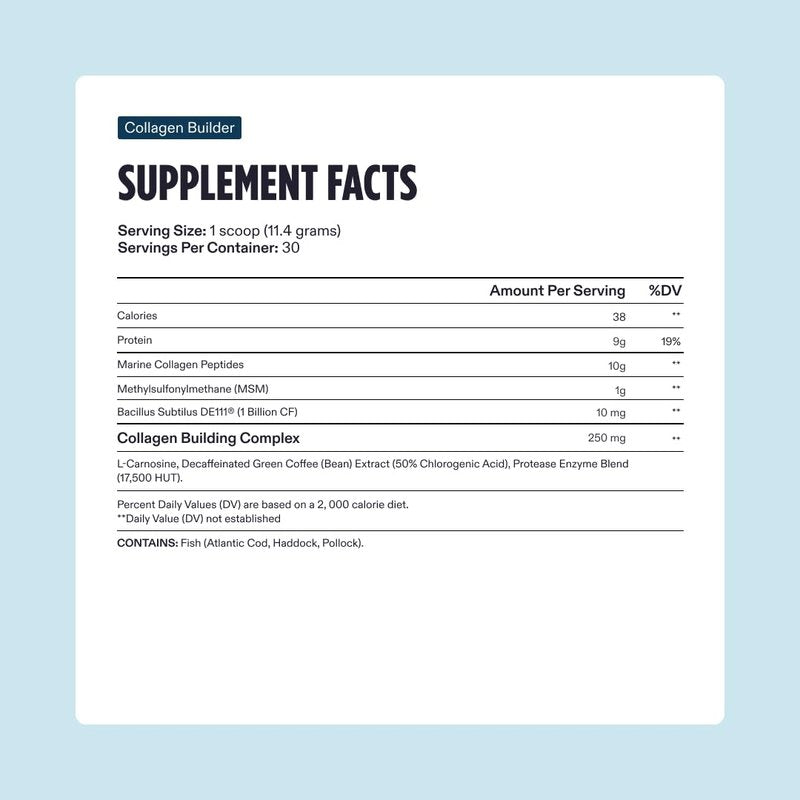 Nutrafol Men's Hair Growth Supplement - Physician-Formulated Collagen Peptides for Thicker Hair | 12 oz Bottle