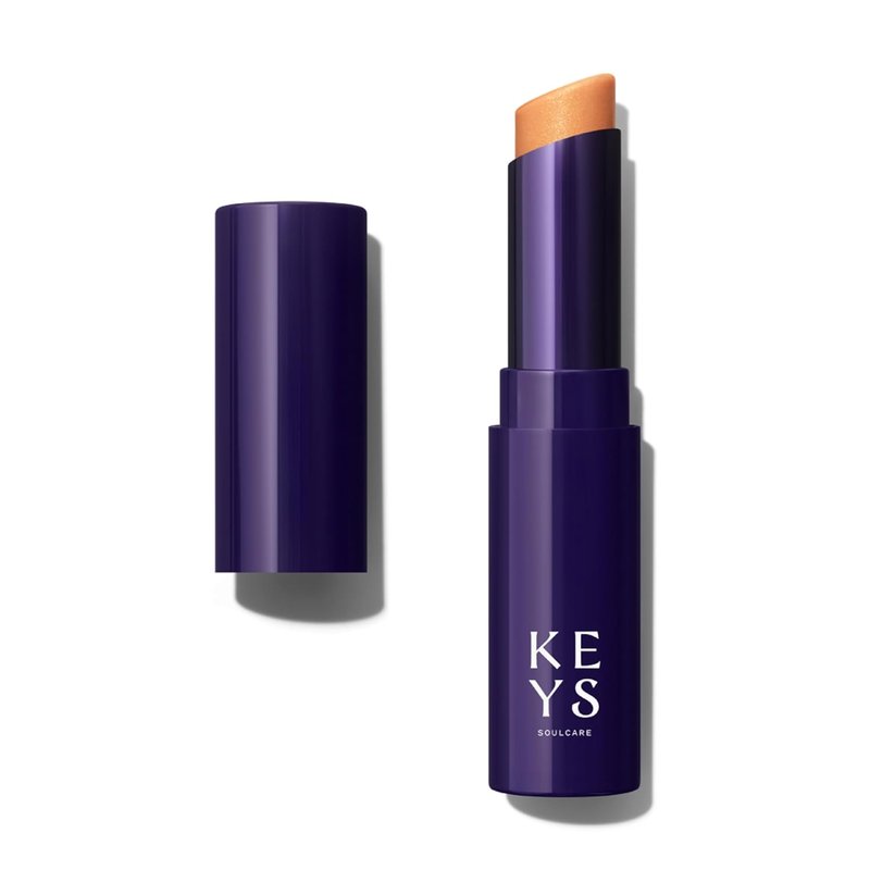 Keys Soulcare Comforting Tinted Lip Balm - Moisturizing Shea Butter Formula for Soft, Smooth Lips | Buildable Sheer Color, Vanilla Scent