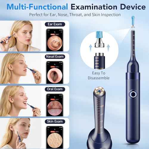 Ear Wax Removal, Ear Cleaner with Camera with Ear Scope, Ear Wax Removal Kit with Camera,Ear Cleaning Tool