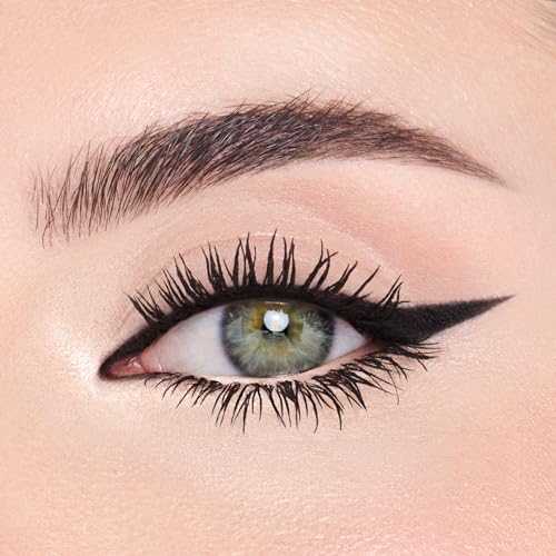 Charlotte Tilbury Exagger-Eyes Eyeliner Duo - Dual-Ended, Smudge Proof Eyeliner with 2 Complementary Shades - Long-Wear, Waterproof, Humidity-Resistant - Black