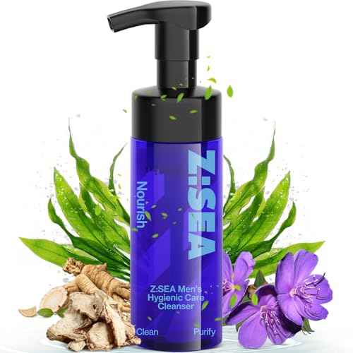 Men¡¯s Intimate Wash (150ML/5.07Fl Oz) - pH Balanced Male Genital Cleanser for Odor Control, Helps Soothe Discomfort | Gentle Daily Use for Sensitive Skin