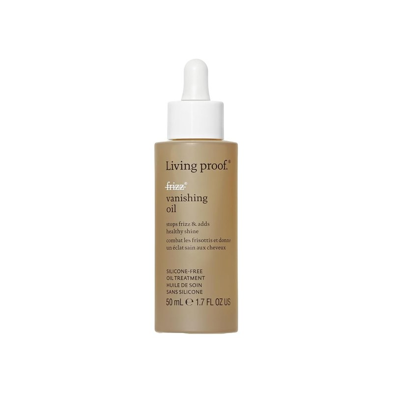 Living Proof No Frizz Vanishing Oil - Smooth & Shine Treatment for Frizzy Hair | 3.4 oz