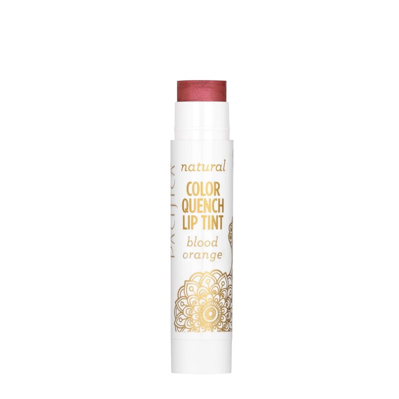 Pacifica Tinted Lip Balm – Color Quench Hydrating Flavored Lip Balm -Blood Orange Flavor - Clear -w/Coconut Oil & Cocoa Butter Natural Clean Beauty Vegan & Cruelty-Free Dermatologist Tested