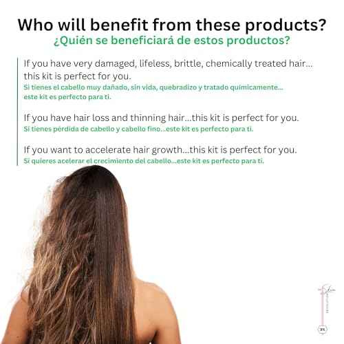 Ritual Bot?nico Keratina Org?nica | Treatment to Straighten, Repair and Relax Hair | All Natural, Organic & Vegan Ingredients | Product of Colombia | 6 Piece Kit
