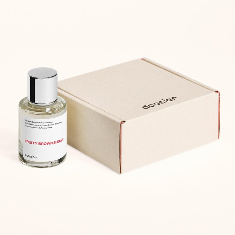 Dossier Fruity Brown Sugar Eau de Parfum | Inspired by YSL Mon Paris | Vegan & Paraben-Free | 1.7 Fl Oz (50ml)