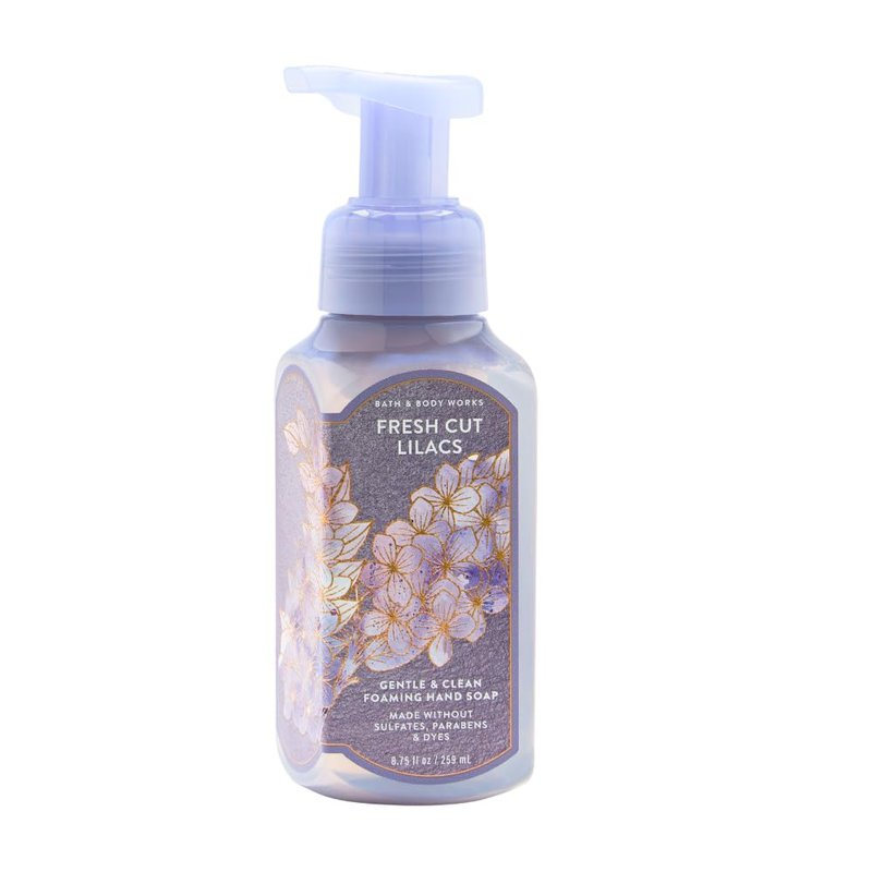 Bath & Body Works Foaming Hand Soap - Fresh Cut Lilacs, Backyard Honeysuckle & White Peach | 3-Pack, 8.75 fl oz Each - Refreshing Floral & Fruity Scents