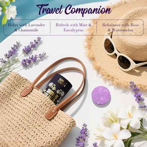 Shower Steamers Aromatherapy - Shower Bombs with Natural Essential Oils for Daily Relaxation & Stress Relief, Birthday Gifts for Women, Mom, Teen 8 Pack