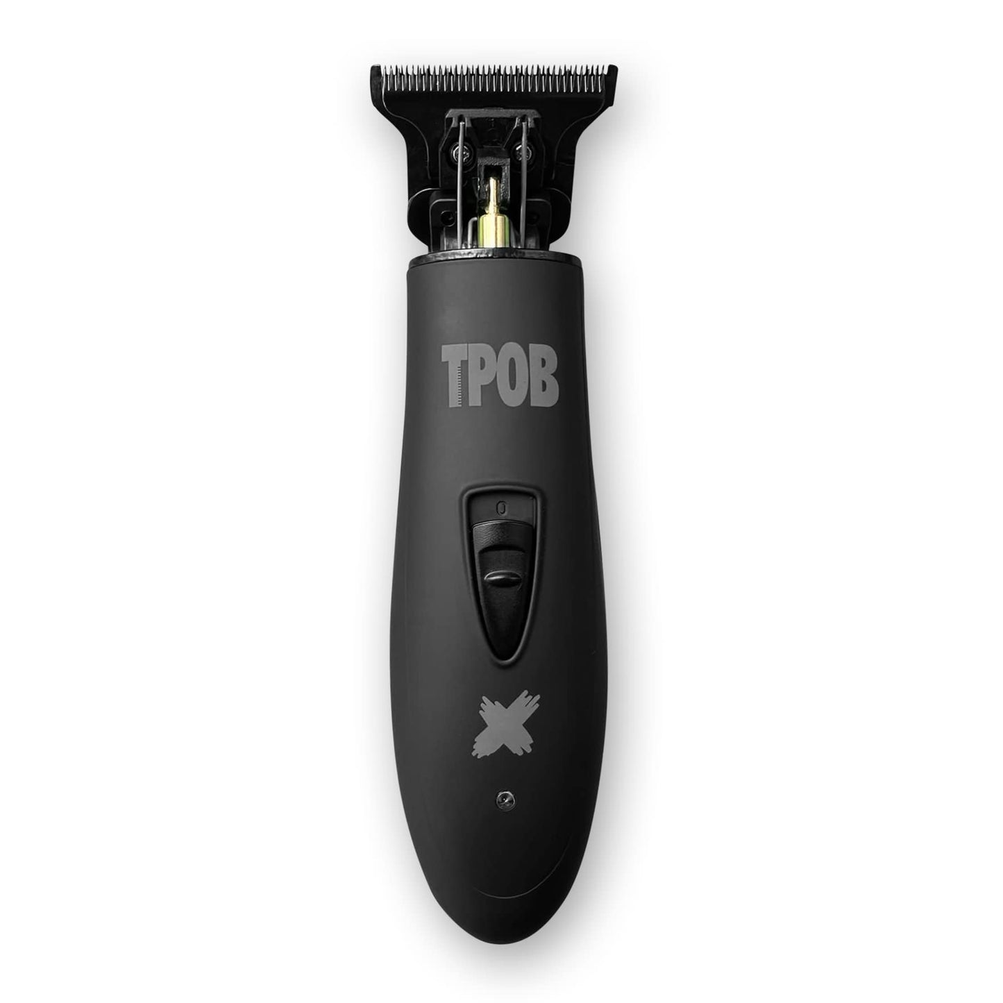 TPOB Slime 2 Black Clipper Trimmer Shaver Set Barber Hair Clippers for Men 6800 RPM with Rubber Case