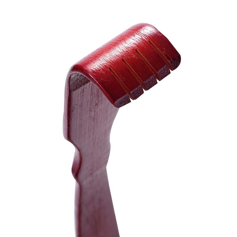 ITCHY-BAN Bamboo Back Scratcher: 17'' Extended Curved Handle for Better Reach, Handcrafted to Perfection, Instant Itch Relief, Gentle on Skin, Sandpaper Included (Brown, 2 Pack)