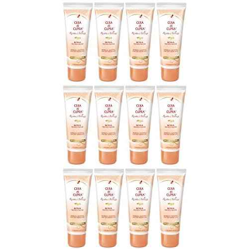 Cera di Cupra: "Rosa per Pelli Secche" Face Cream, Dry Skin, Antiage Formula * 2.53 Fluid Ounces (75ml) Tubes (Pack of 12) * [ Italian Import ]