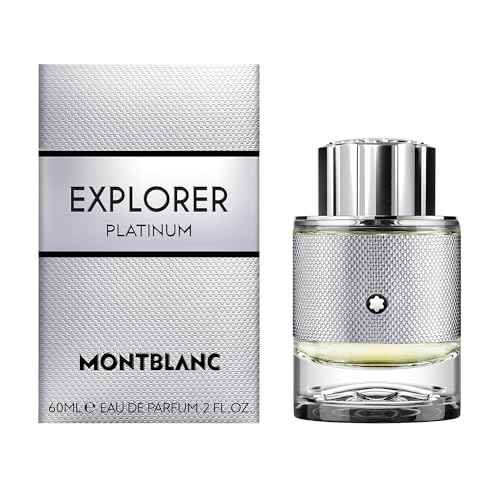 MONTBLANC - Explorer Platinum Eau de Parfum - Men's Fragrance - Woody & Ambery - With notes of Violet Leaf, Clary Sage & Cedarwood