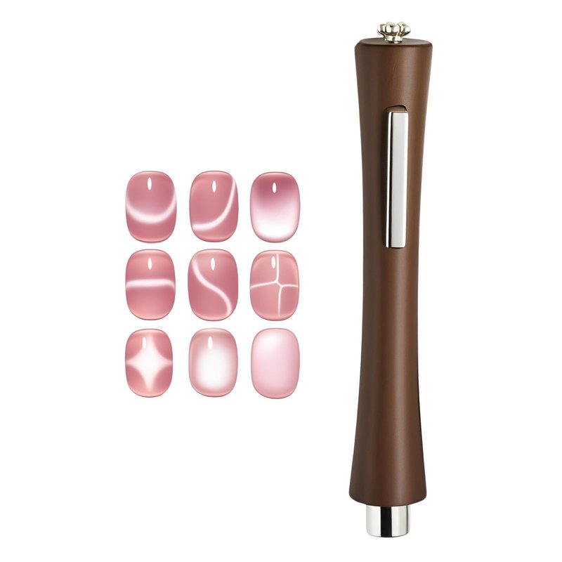 4-IN-1 Cat Eye Magnet for Nails,Multifunctional Magnet for Cat Eye Gel Polish,Strong Nail Magnets Personal DIY Salon Tool.