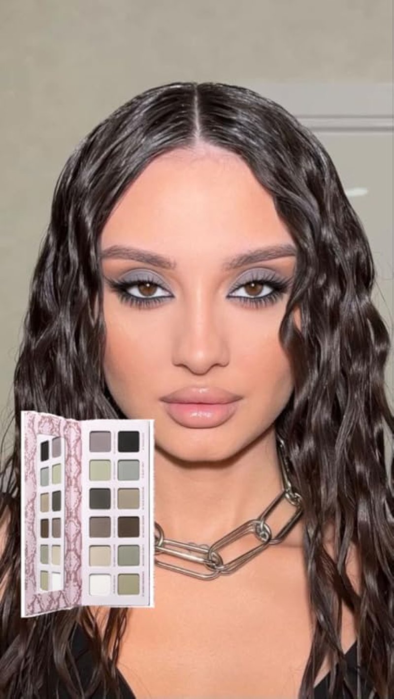 Matte Eyeshadow Palette - Ultra-Pigmented Cool Toned Shades | Blendable, Long Lasting, Natural Finish for Mature Skin