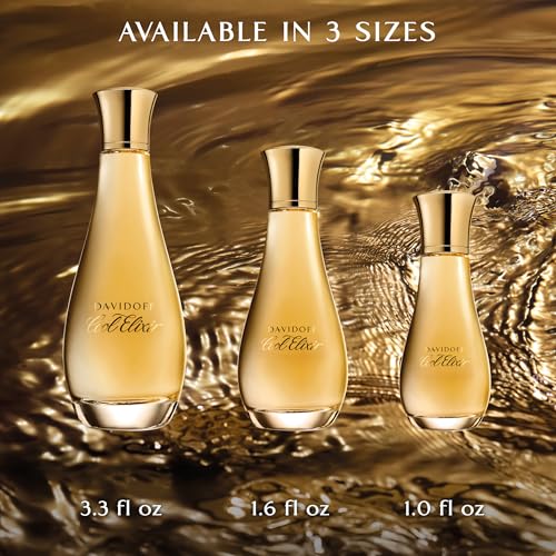 Davidoff Cool Elixir Parfum Intense ? Ambery Women's Perfume ? With Notes of Oakmoss Absolute, Jasmine & Vanilla ? Long Lasting Fragrance