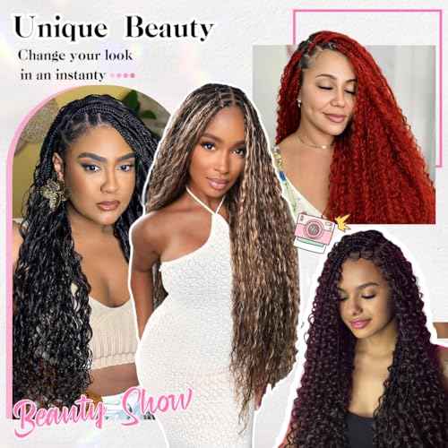 16 Inch Deep Wave Human Braiding Hair for Boho Braids ? 120g 3 Bundles/Pack Natural Black 100% Unprocessed 12A Brazilian Virgin Human Hair Bulk, No Weft, Wet & Wavy Curly Extensions
