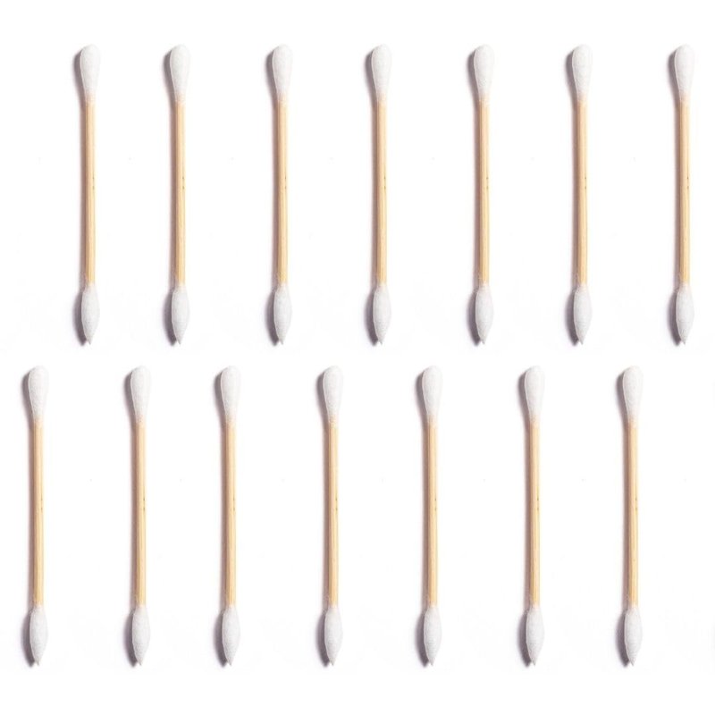 Clean Skin Club Clean Swabs - Biodegradable Organic Cotton & Bamboo | 500 Count for Makeup & Nail Polish Touch-ups