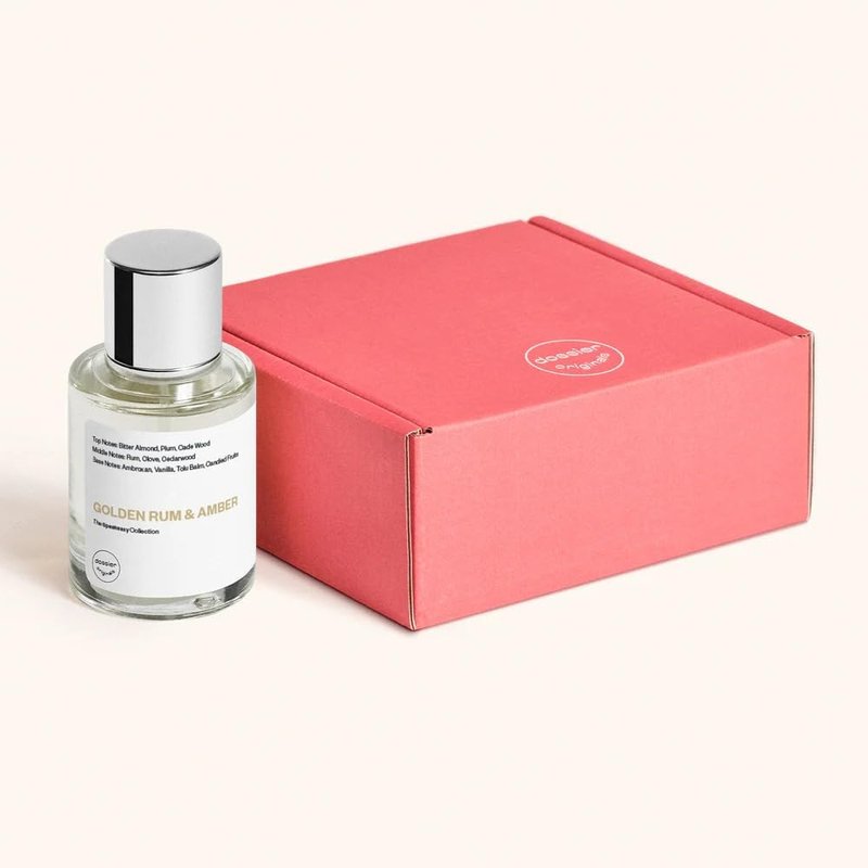 Dossier - Originals - Golden Rum & Amber - Eau de Parfum - Long-Lasting Boozy Amber Fragrance - Unisex - 1.7 fl oz (50ml)