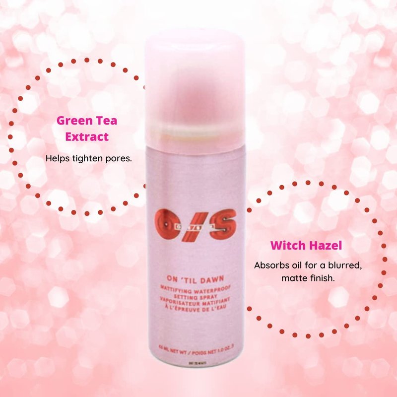 On 'Til Dawn Mattifying Waterproof Setting Spray - 1 oz | Long-Lasting Makeup Finish