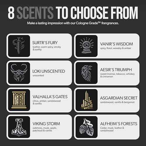 The Beard Struggle Men's Body Wash Aesir's Triumph - Platinum Collection - Skin Cleaning Agent - Natural Body Wash - Shower Gel Liquid Soap - 240 mL / 8 US. fl. oz.