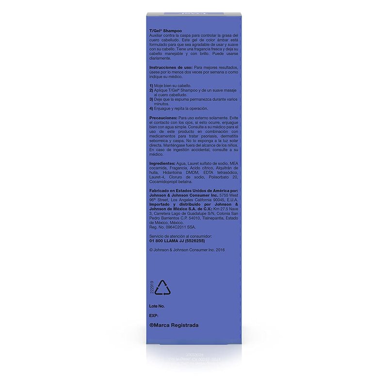 Neutrogena T/Gel Anti-Dandruff Shampoo - Psoriasis & Seborrheic Dermatitis Relief | 4.2 fl. oz