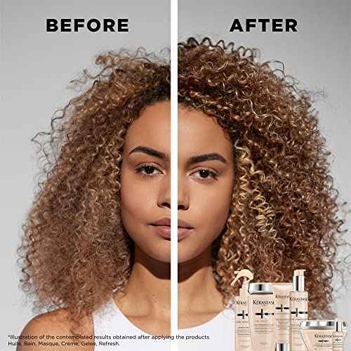 K?RASTASE Curl Manifesto Sublime Repair Hair & Scalp Oil, Soothes & Strengthens Hair, Soothes Dry Scalp, Anti-Frizz for All Wavy, Curly, Very Curly & Coily Hair, 1.7 Fl Oz