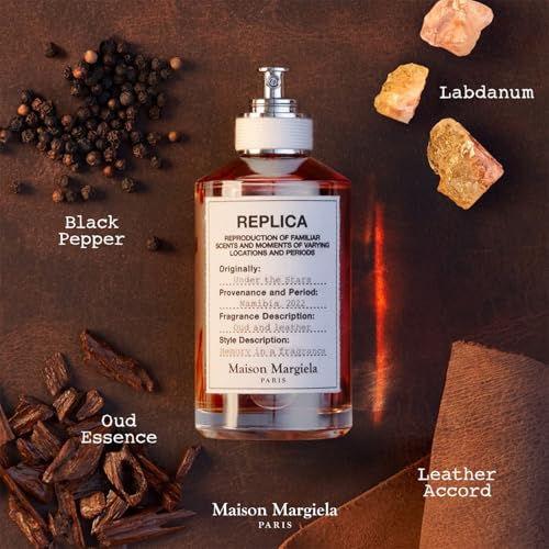 Maison Margiela - Replica - Under the Stars Eau de Toilette - Warm & Spicy Fragrance - With Black Pepper, Cedarwood & Leather Accord