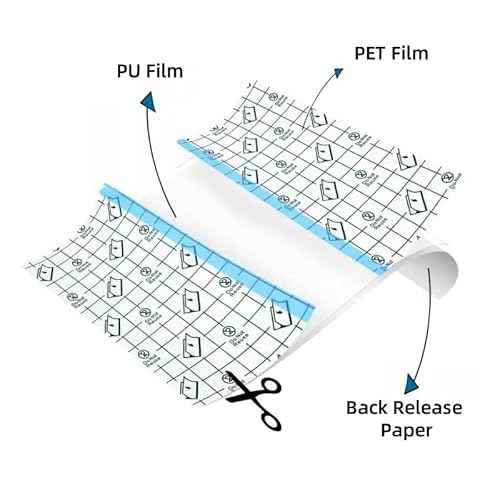 Tattoo Aftercare Bandage Roll 6in*2.2yd - Waterproof Transparent Second Skin Tattoo Cover, Breathable Latex-Free Adhesive Wrap for Swimming, Showering & Tattoo Healing