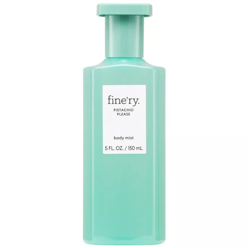 Fine'ry Pistachio Please Gourmand Vanilla Hair + Body Fragrance Mist Spray for Women - Long-Lasting, Warm, Sweet Scent - Roasted Almond, Sweet Pistachio & Vanilla Milk, Gift for Girls (5 Fl Oz)