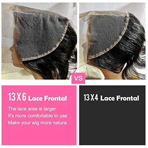 13x6 Lace Frontal Body Wave HD Transparent Frontal Ear to Ear 13x6 Lace Frontal Human Hair With Baby Hair Free Part 100% Virgin Human Hair Closure Natural Hairline 22 Inch