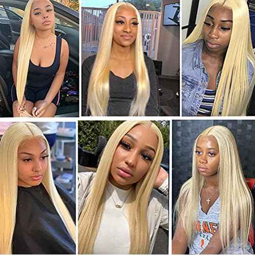 12 14 16 Inch #613 Blonde Bundles Human Hair Straight Bundle #613 Honey Blonde 3 Bundles 300g/Pack Unprocessed Brazilian Virgin Hairs Double Weft Weaves Hair Extensions