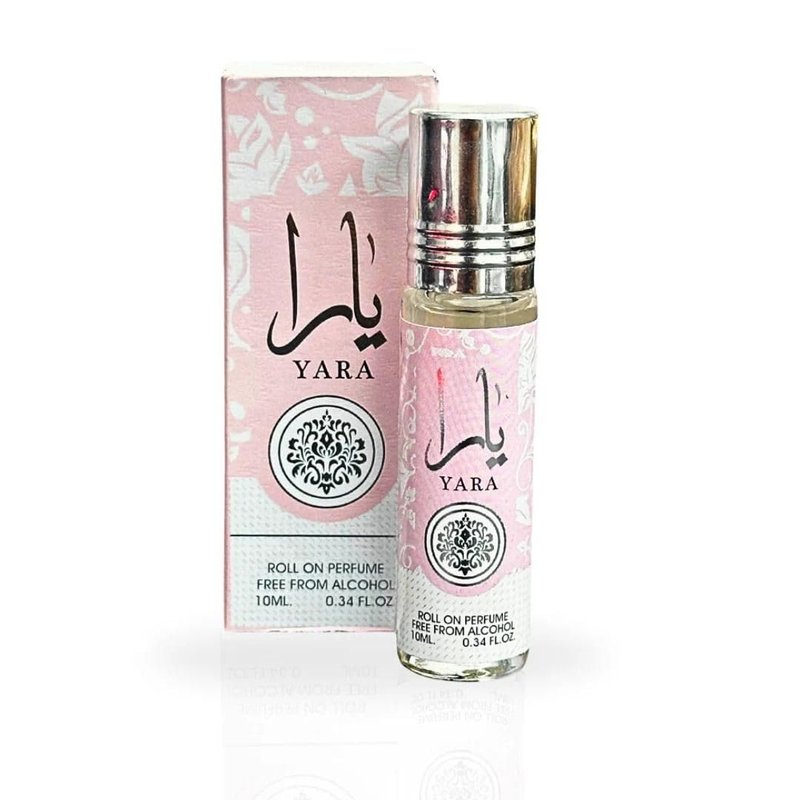 Lattafa Yara Roll-On Perfume Oil - 0.34 Fl Oz (Pack of 12)