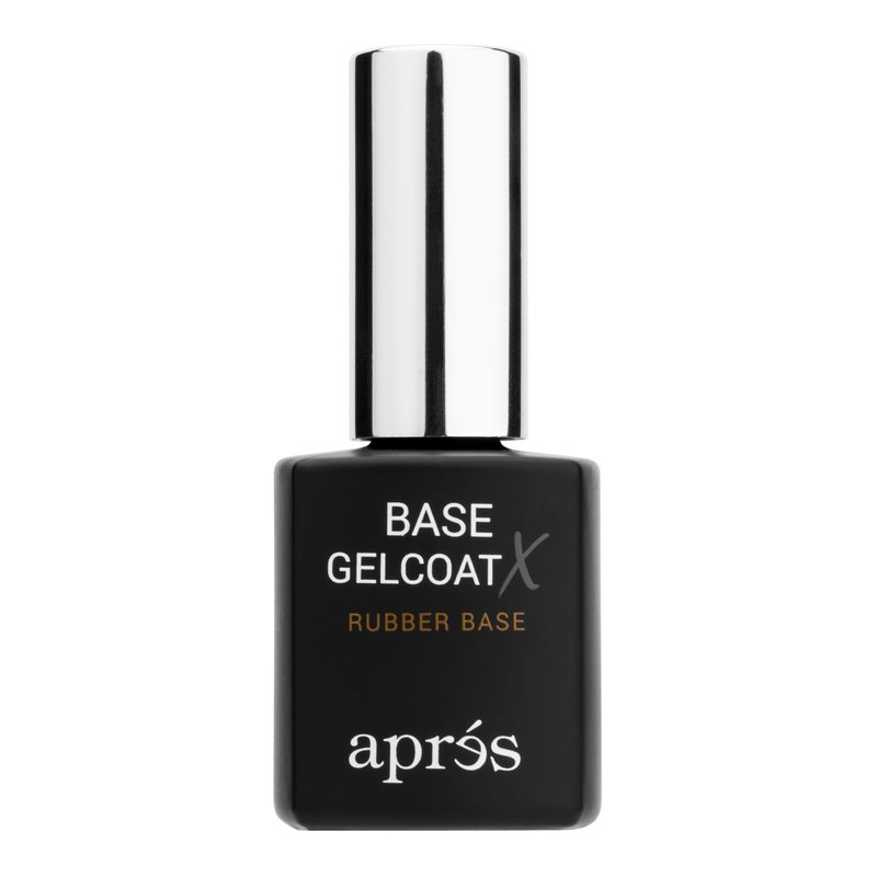 APRÉS Base Gelcoat X 15ml | HEMA & TPO-Free Rubber Base Scratch Resistant Gel Nail Polish Soak Off Base Coat