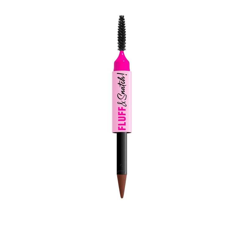 NYX Fluff & Snatch Brow Powder Pen - Cream To Powder Eyebrow Pen For Soft, Defined Brows | Rich Auburn