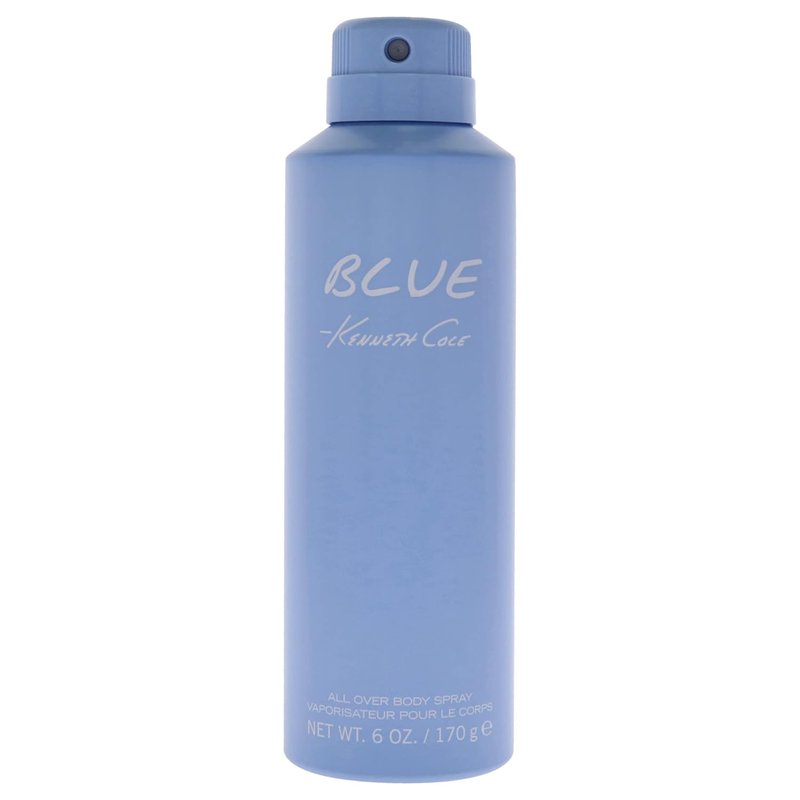 Kenneth Cole Blue Body Spray for Men - Refreshing Scent, 6 Fl. Oz.