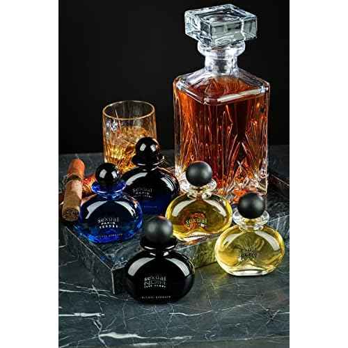 Michel Germain Sexual Steel Pour Homme Eau de Toilette Spray, Top Notes of Ginger, Bergamot, Rhubarb Leaves, Charismatic & Intense Gift for Him