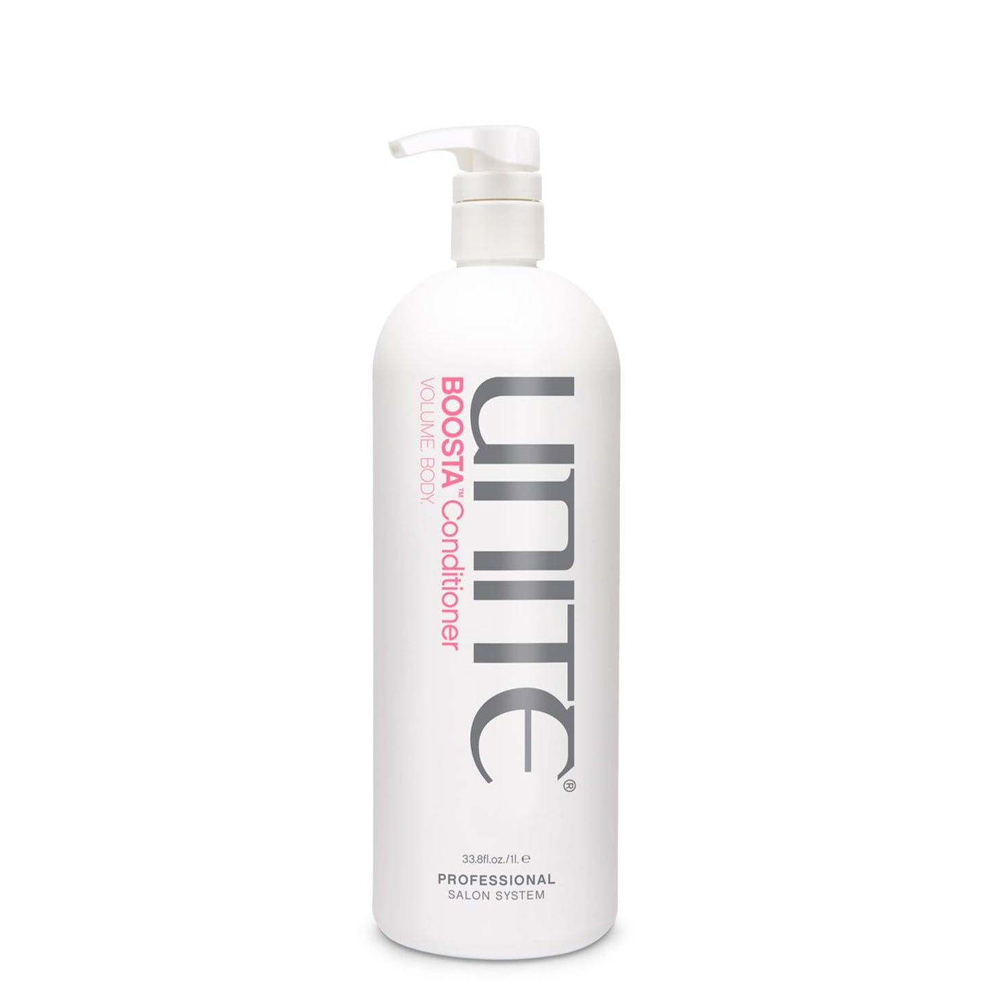 UNITE Hair BOOSTA Conditioner - Lightweight Volumizing Formula for Fine Hair | 32 Fl Oz, UV Protection