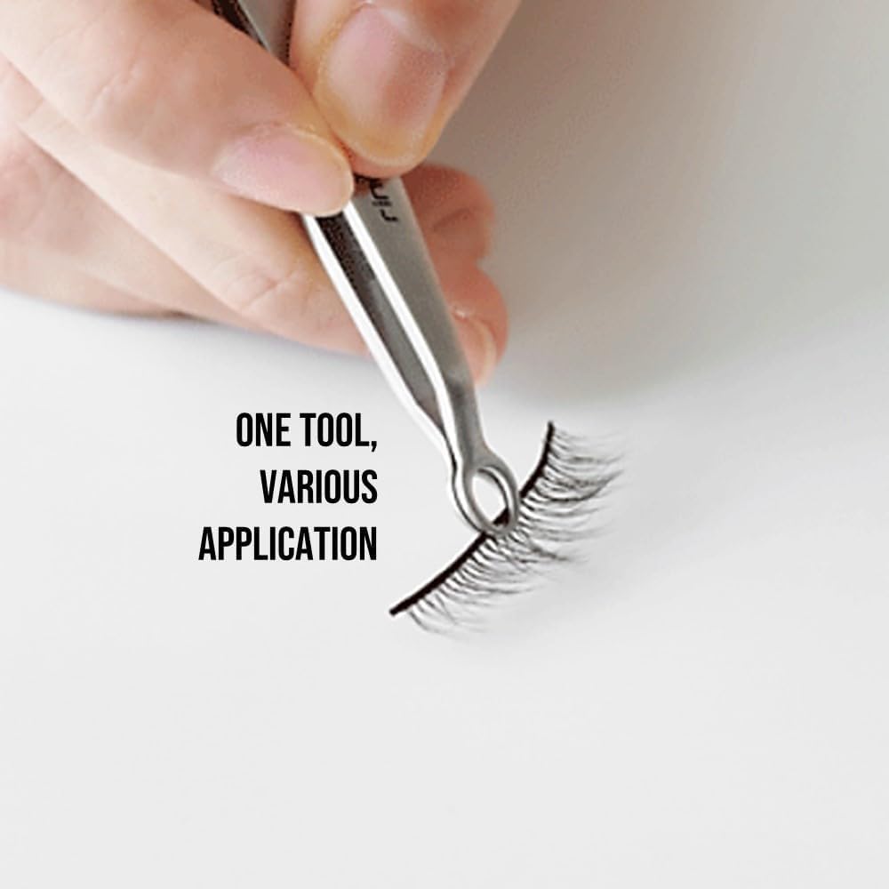 [Premium Hand-Made] Tweezers for women facial hair - Round tip Tweezers, Eyebrow Tweezers, 304 Surgical-grade Stainless Steel for Safety, Precision tweezers, Facial Hair for Men & Women