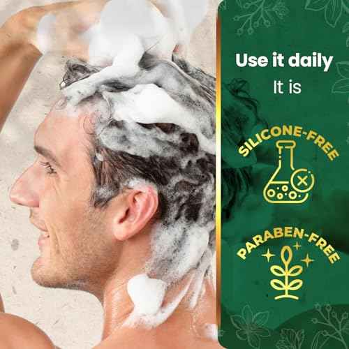 Tio Nacho Mexican Herbs Shampoo, Strengthening, Anti Hair Loss & Anti Breakage with Royal Jelly, Ginseng & Jojoba, Paraben & Cruelty Free, 32 Fl Oz