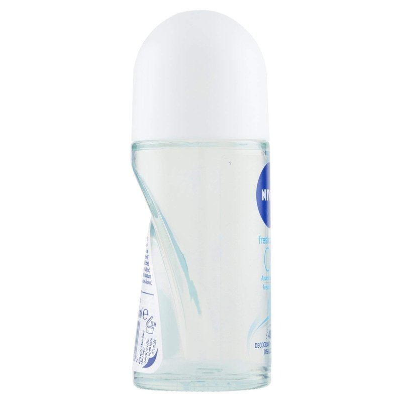 Nivea Aluminium-Free Deodorant - Fresh Natural Formula, 50g | 0% Aluminum, Pack of 1
