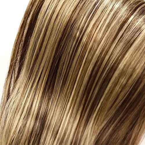 Blonde Bundles Human Hair P4/613 Straight 3 Bundles 18 20 22 inch Mixed Length Highlight Human Hair Bundle for Black Women