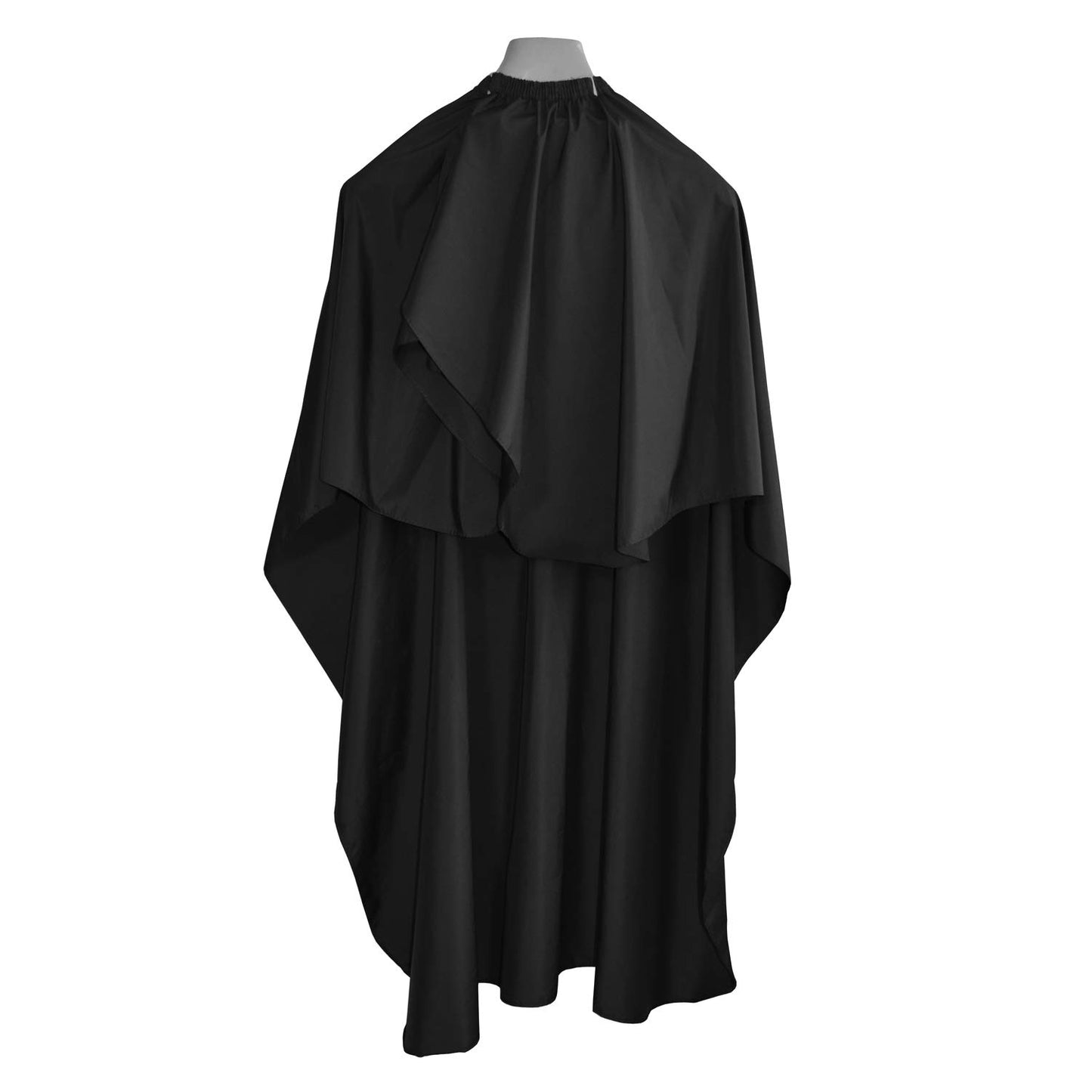TONGTLETECH Hair Cutting Cape - Waterproof Salon Barber Cape Cloth Hairdressing Nylon Gown Unisex Black Haircut Apron for Hair Styling,Cutting and Coloring - 47 x 59 Inches