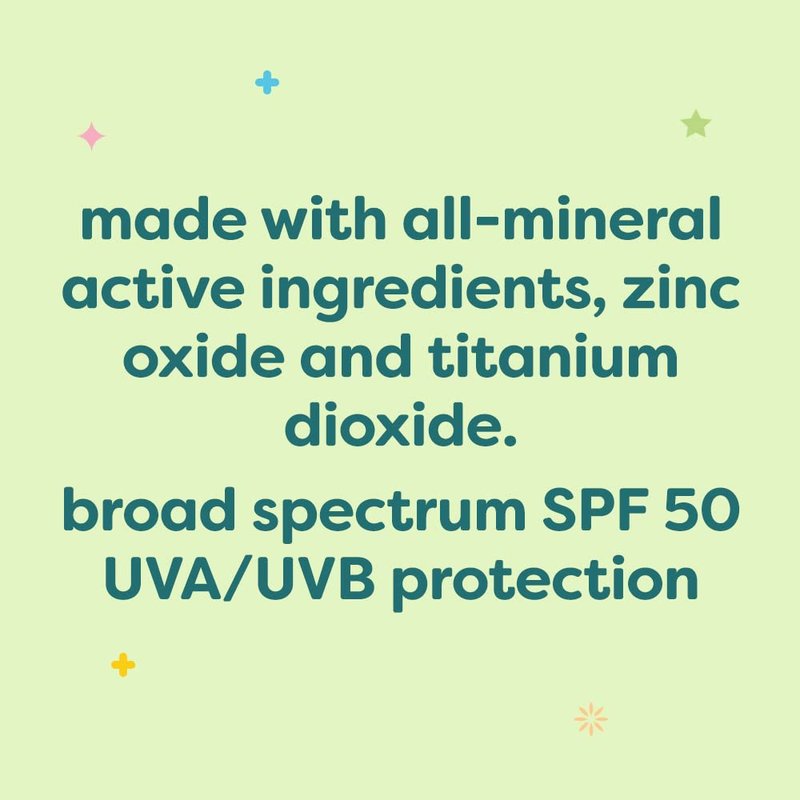 Babyganics SPF 50 Kids Sunscreen Stick - UVA/UVB Protection, Water & Sweat Resistant | 1.6oz (Pack of 2)