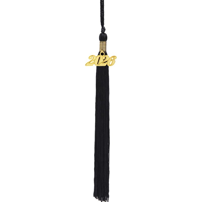 Newrara Graduation Unisex Matte Adult Graduation Cap with Tassel (Black)