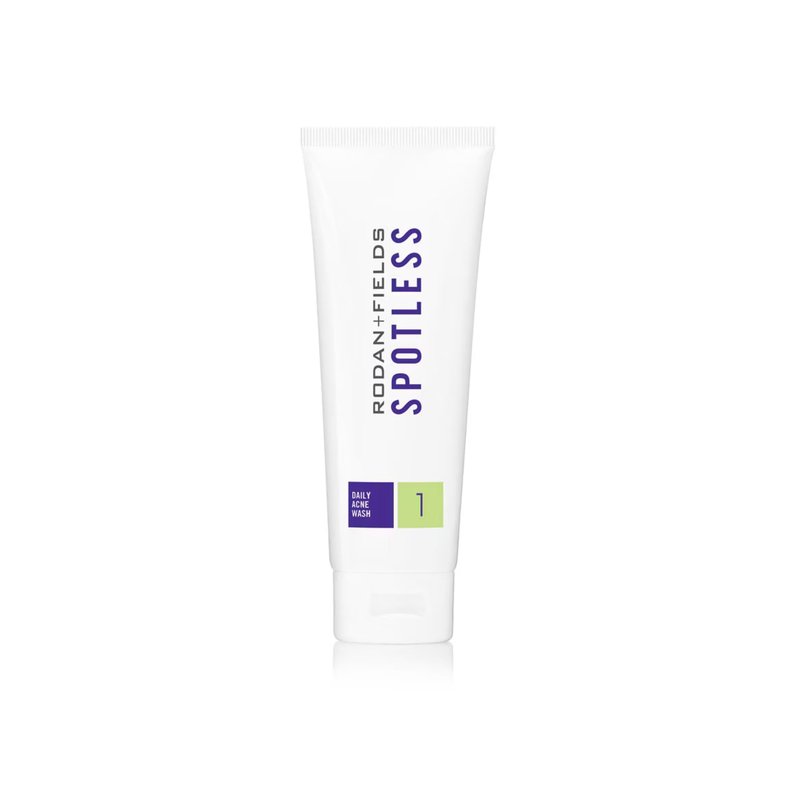 RODAN + FIELDS Spotless Daily Acne Wash | 125 mL | Gentle Exfoliating Face Wash with Benzoyl Peroxide for Teens and Young Adults | Clears Breakouts & Promotes Clear Skin | Morning & Night Skincare