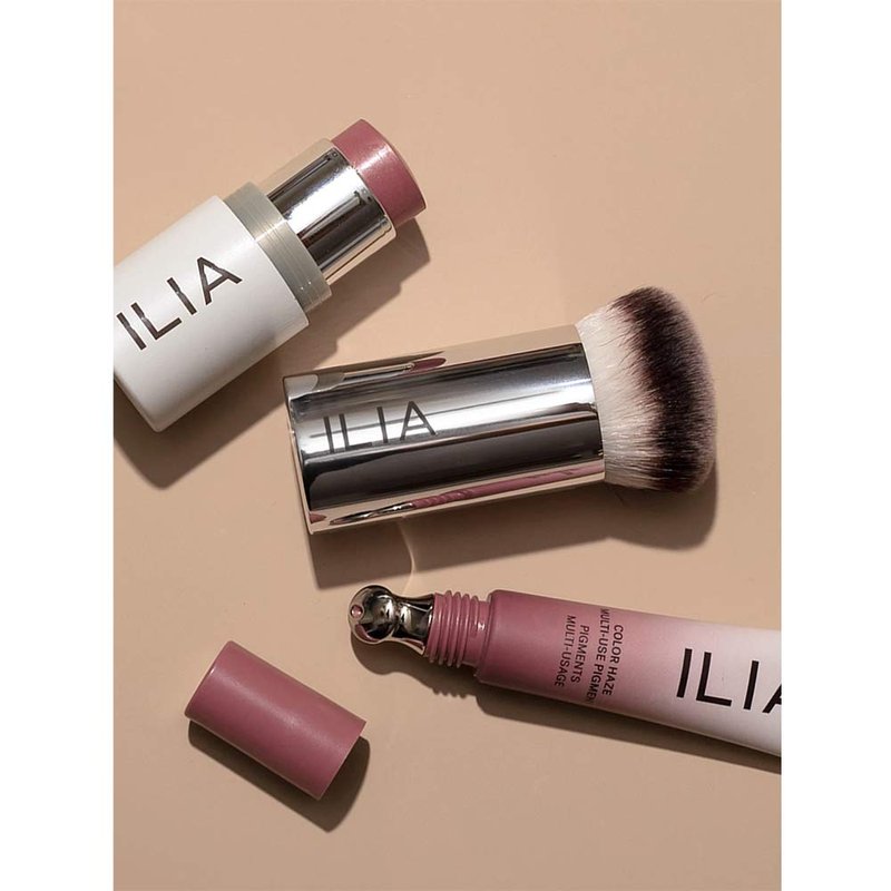 ILIA Perfecting Buff Brush - Versatile Vegan Brush for Cream & Liquid Products | Soft Bristles for Smooth Finish