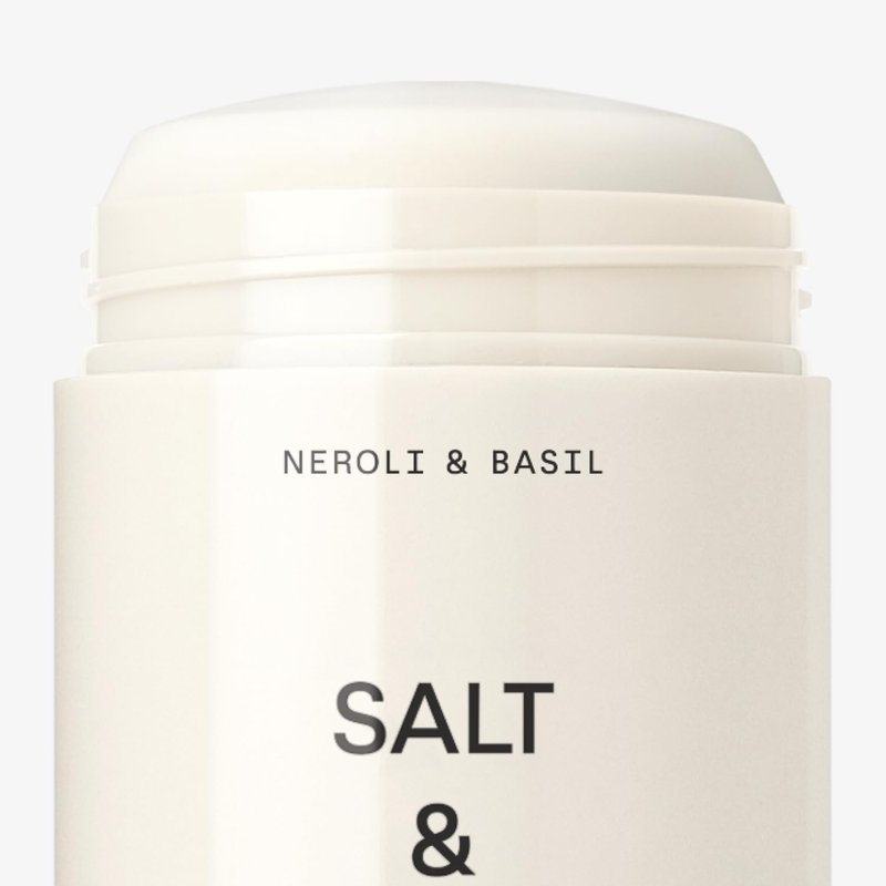 Aluminum-Free Deodorant - Extra Strength 48-Hour Protection | Seaweed Extracts, Niacinamide & Prebiotics | Neroli & Basil Scent