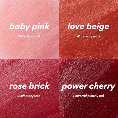 innisfree Dewy Tint Lip Balm with Hyaluronic Acid & Ceramides, Korean Hydrating Tinted Balm