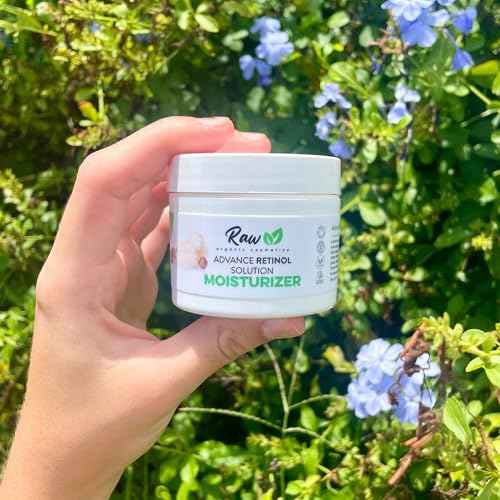 USDA Organic Retinol Face Cream 2.5% - Beginner-Friendly Anti Aging Moisturizer for Sensitive Skin with Liposomal, Hyaluronic Acid & Collagen Booster - Fragrance Free, Made in USA, 2 oz