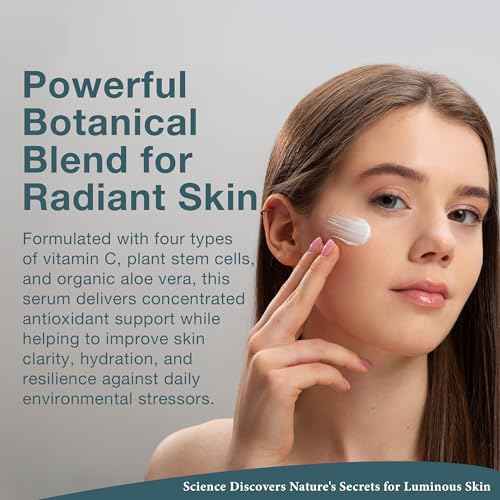 Lira Clinical BIO Hydra C Serum ? Vitamin C Face Serum with Citric Acid and Plant Stem Cells ? Hydrates Skin and Reduces Visible Signs of Aging ? Daily Skincare Solution with Antioxidants - 50 ml