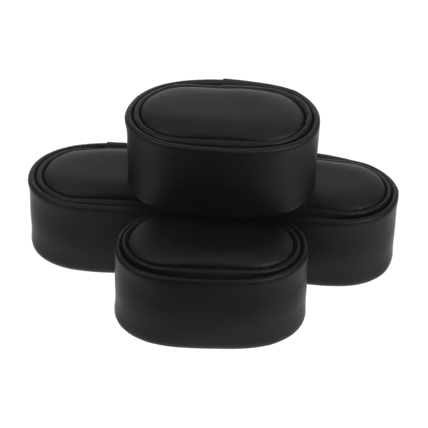 TOVINANNA Watch Winder Pillows Set of 4 Small Pu Cushions 2.56X1.77X1.18In Soft Watch Holder for Mechanical Storage Display